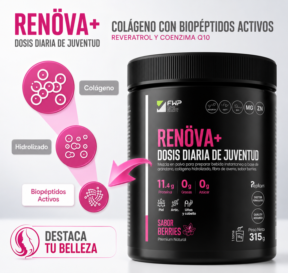 RENOVA - Dosis diaria de juventud y bienestar que tu cuerpo necesita