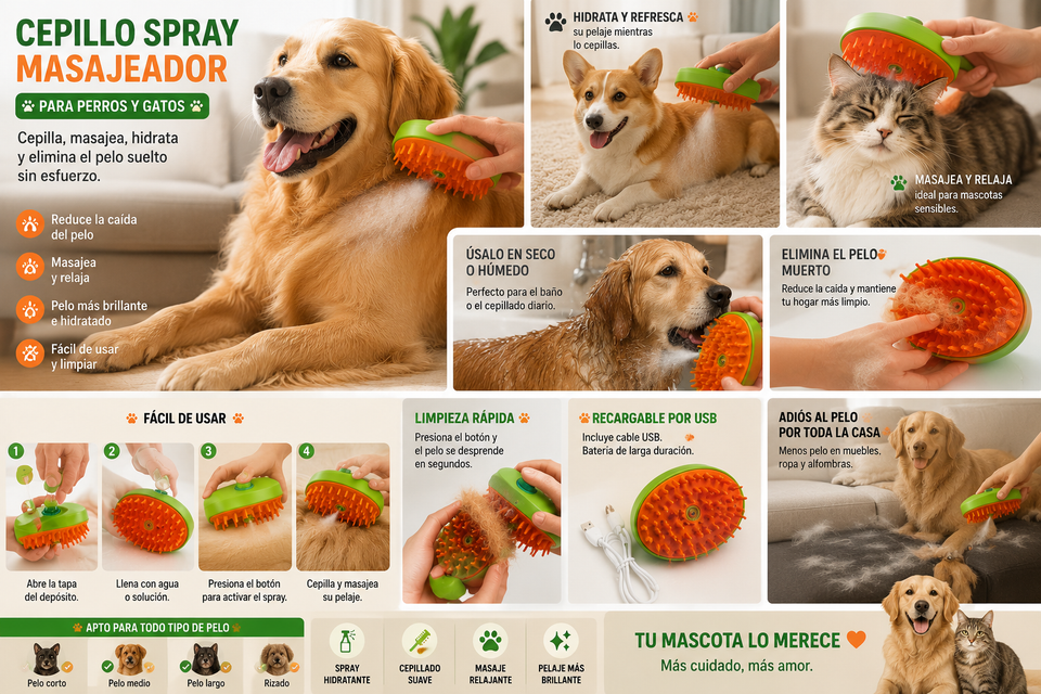 CEPILLO PARA MASCOTAS