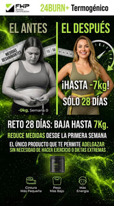 QUEMADOOR DE GRASA - 24BURN