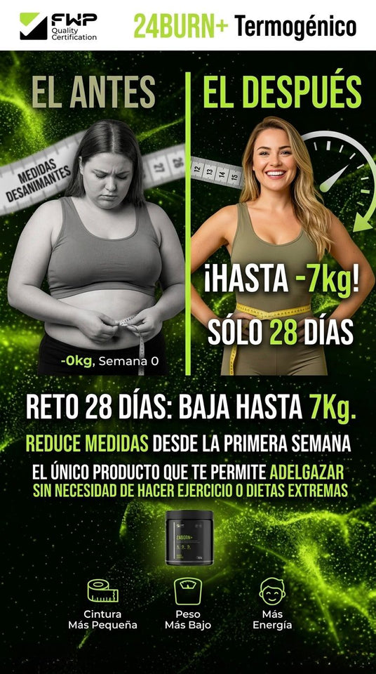 QUEMADOOR DE GRASA - 24BURN