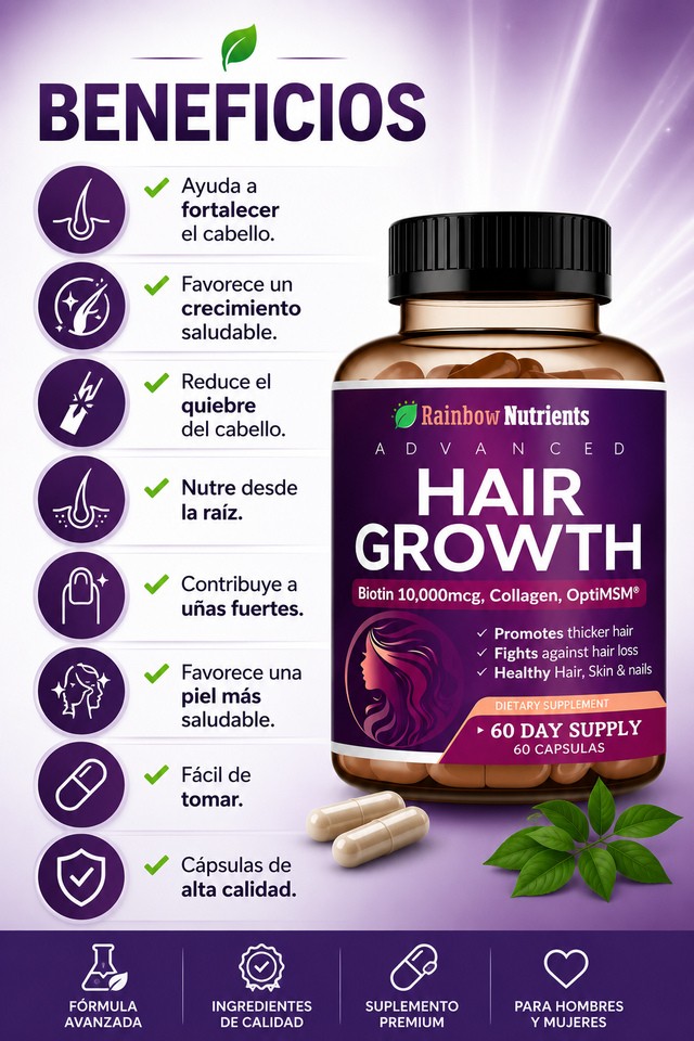 HAIR GROWTH (Crecimiento De Cabello)